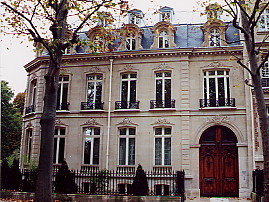 Photographie : l'htel du 4 avenue de Ruysdael.